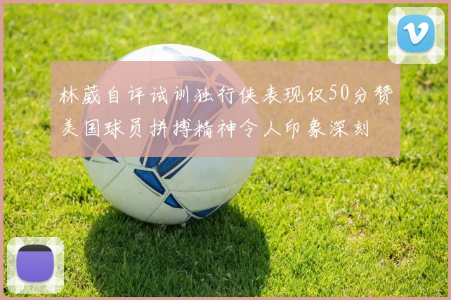 林葳自评试训独行侠表现仅50分赞美国球员拼搏精神令人印象深刻